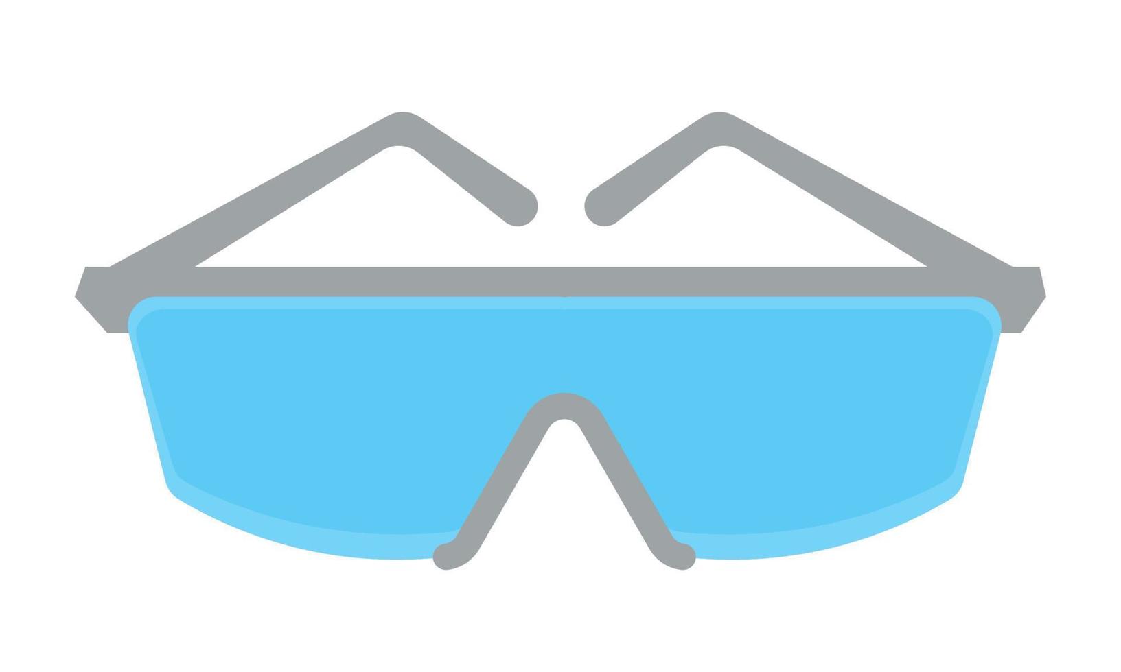 medical protection glasses vector