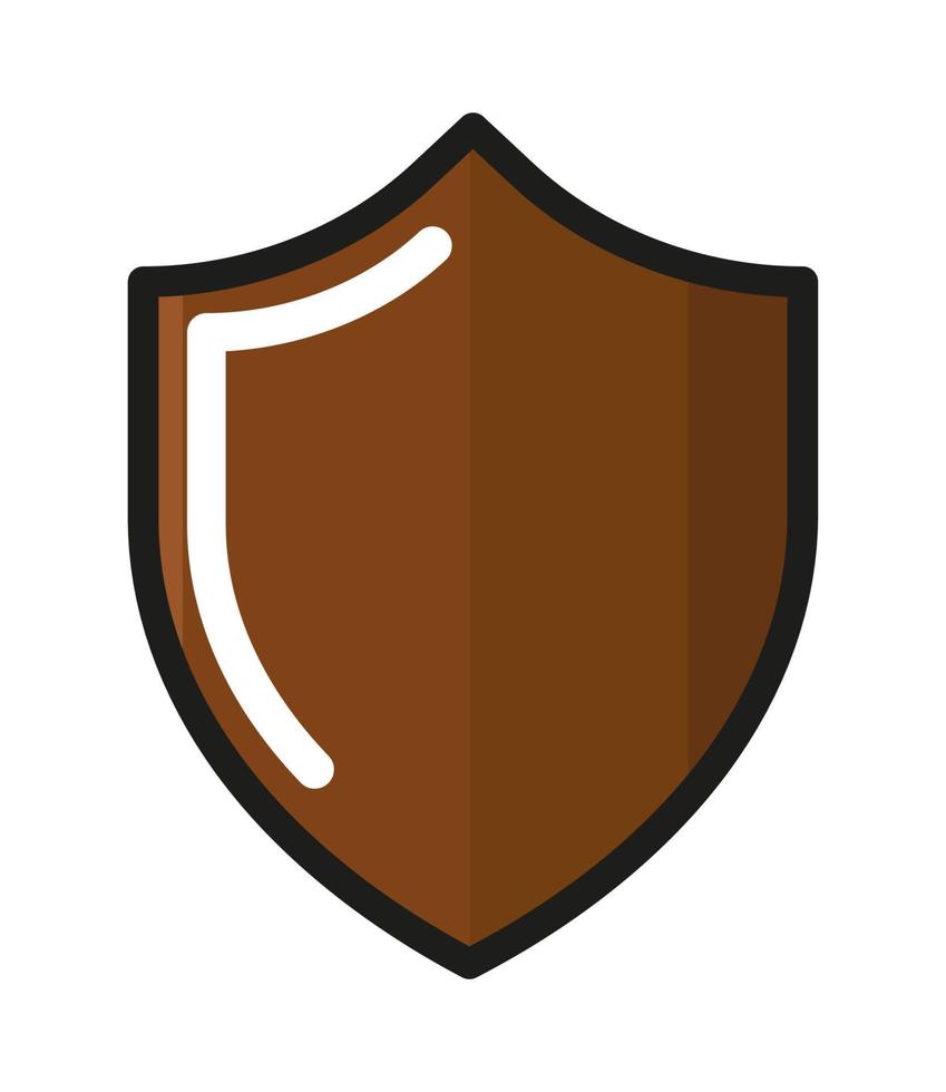 shield protection icon vector