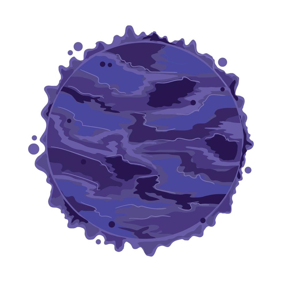 universe galaxy planet vector