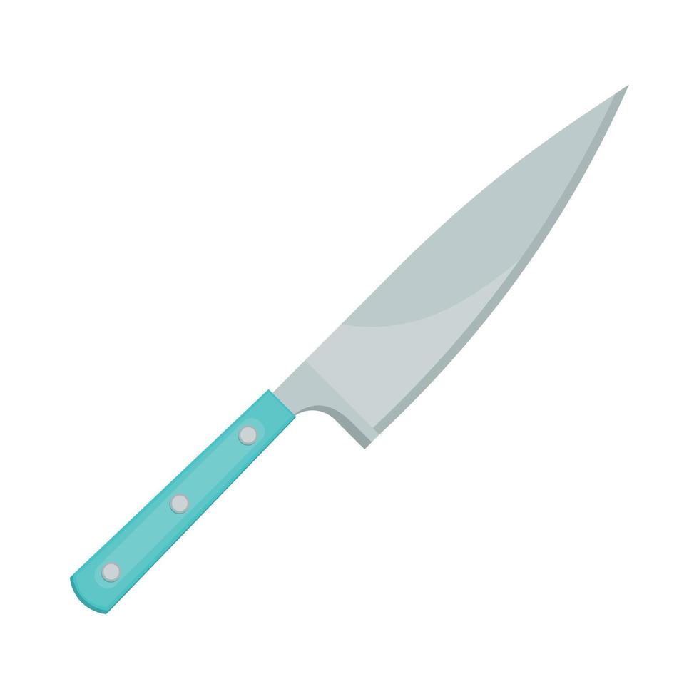 cuchillo utensilio de cocina vector