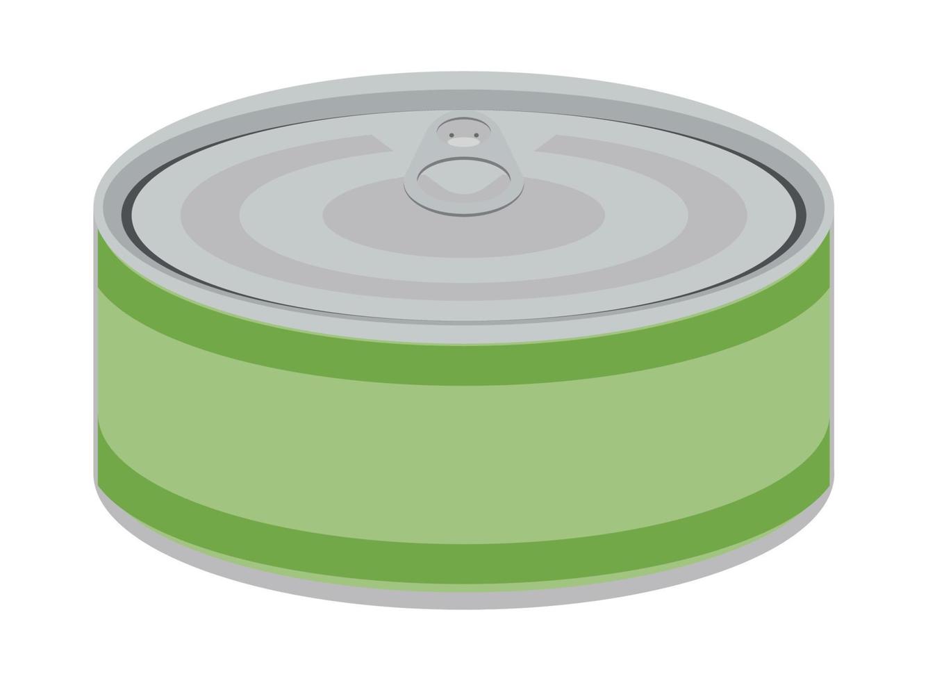 canned food flat icon vector