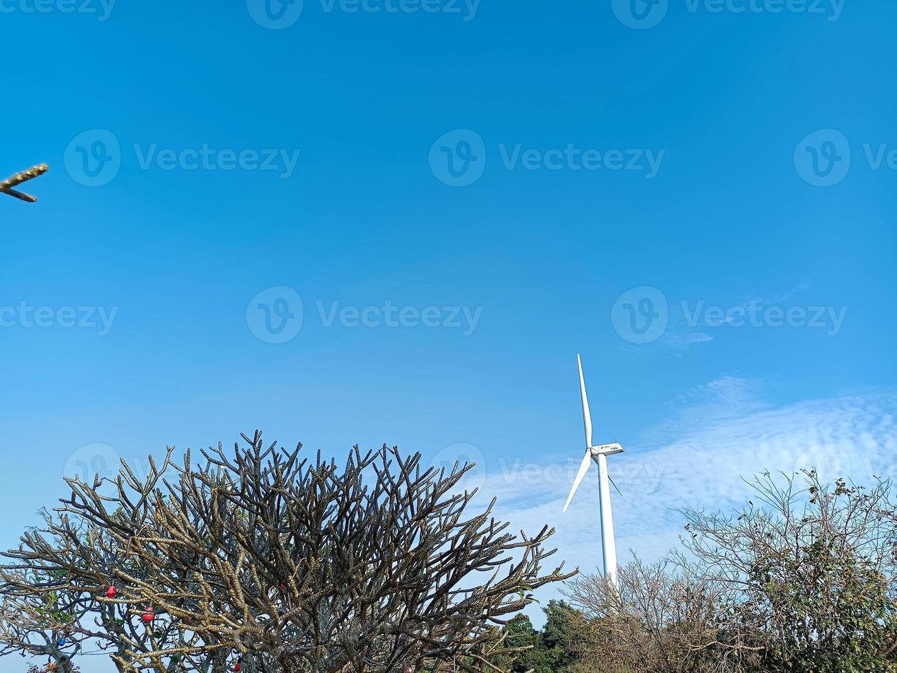 Nature blue sky countryside rural view clear weather abstract background image photo