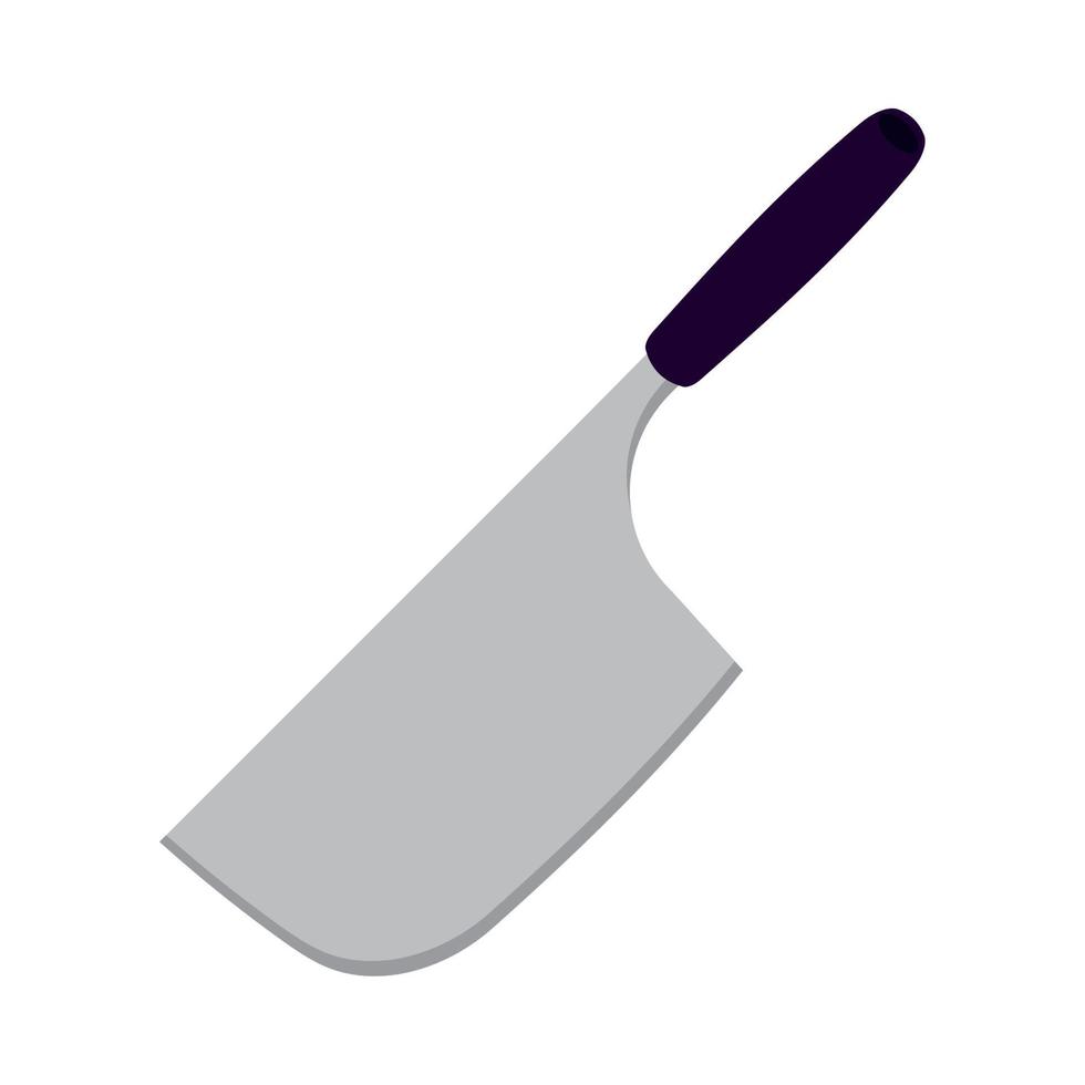 meat cleaver kitchen vector