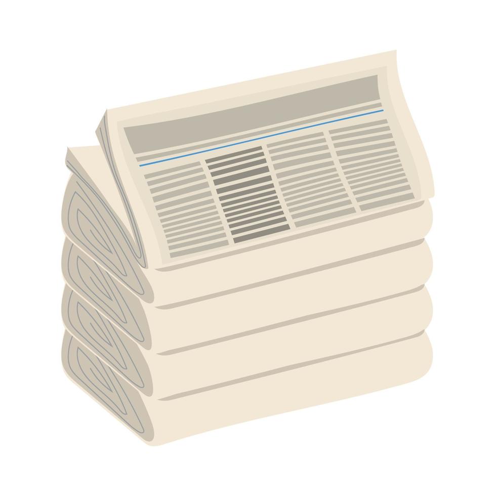 pile of Newspapers vector
