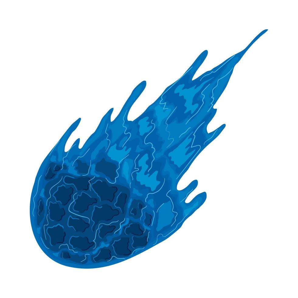 falling asteroid space vector