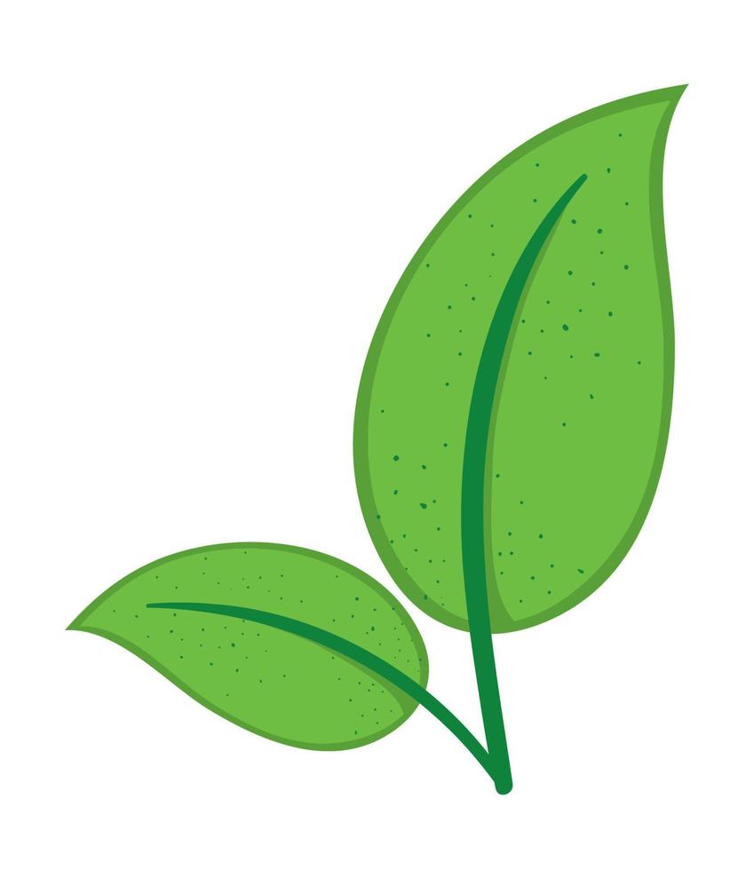 green leaves nature vector