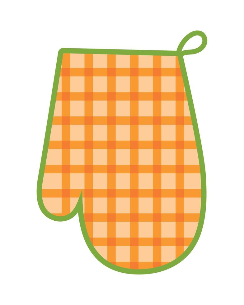 glove kitchen icon vector