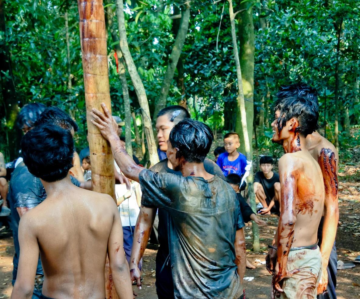 Pamulang, August 17, 2022. Various competitions to commemorate Indonesia's independence day were carried out in a simple but still lively manner. photo