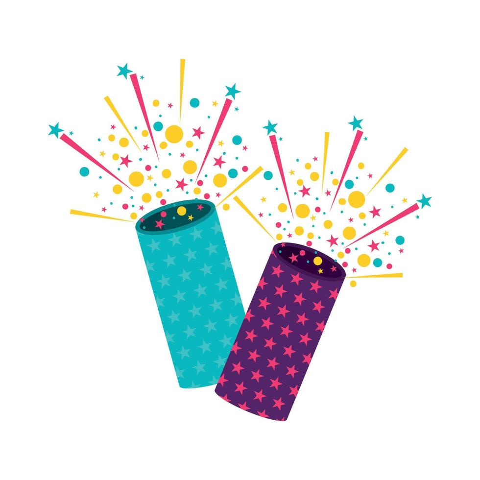 party confetti celebration vector