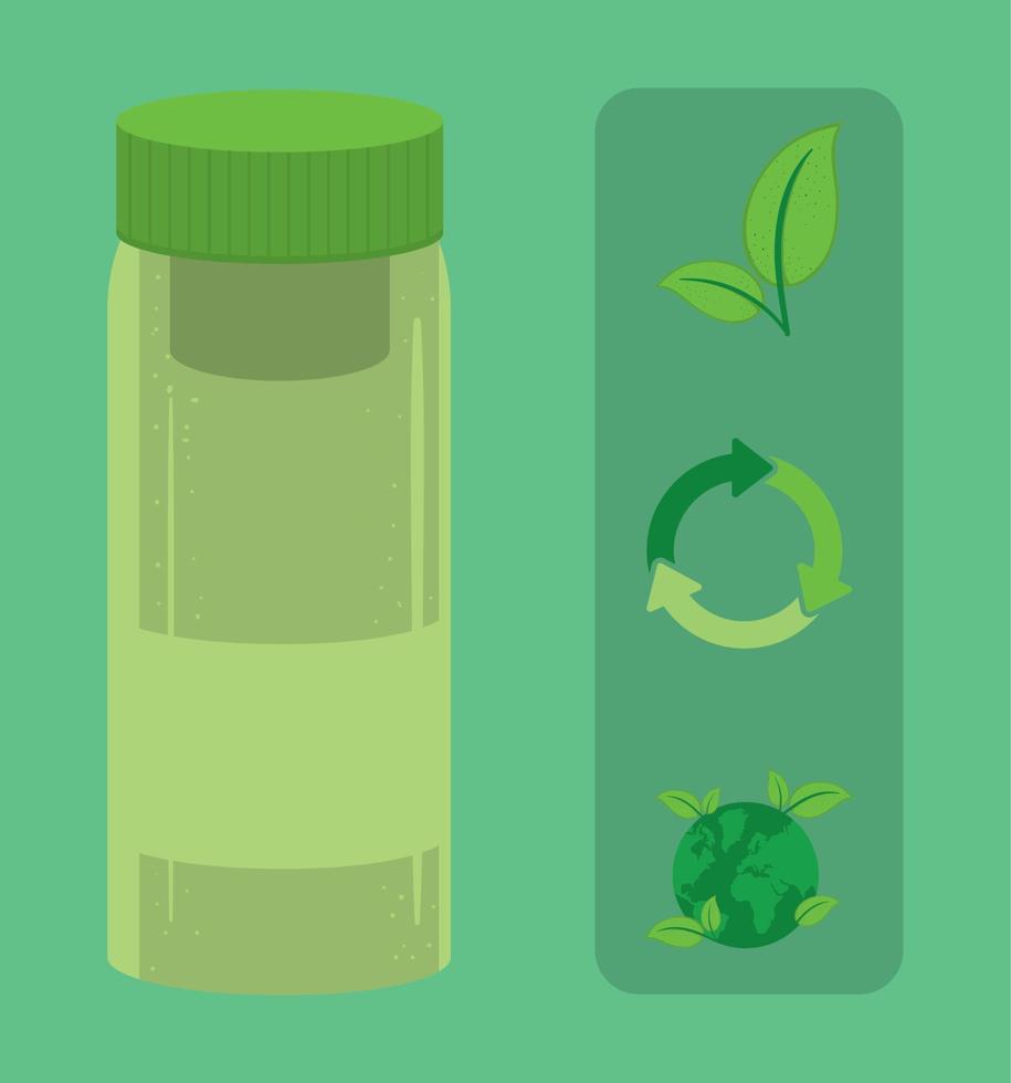 icons eco friendly vector