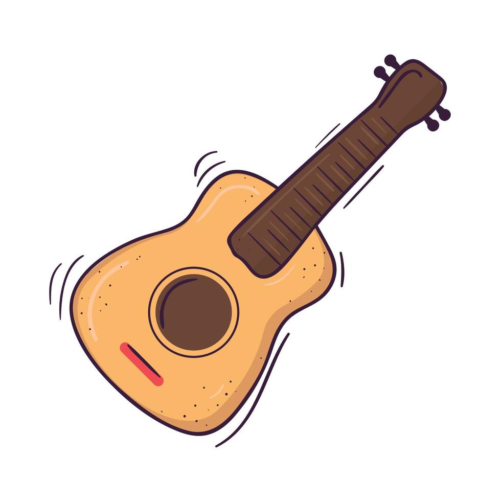 guitar music instrument vector