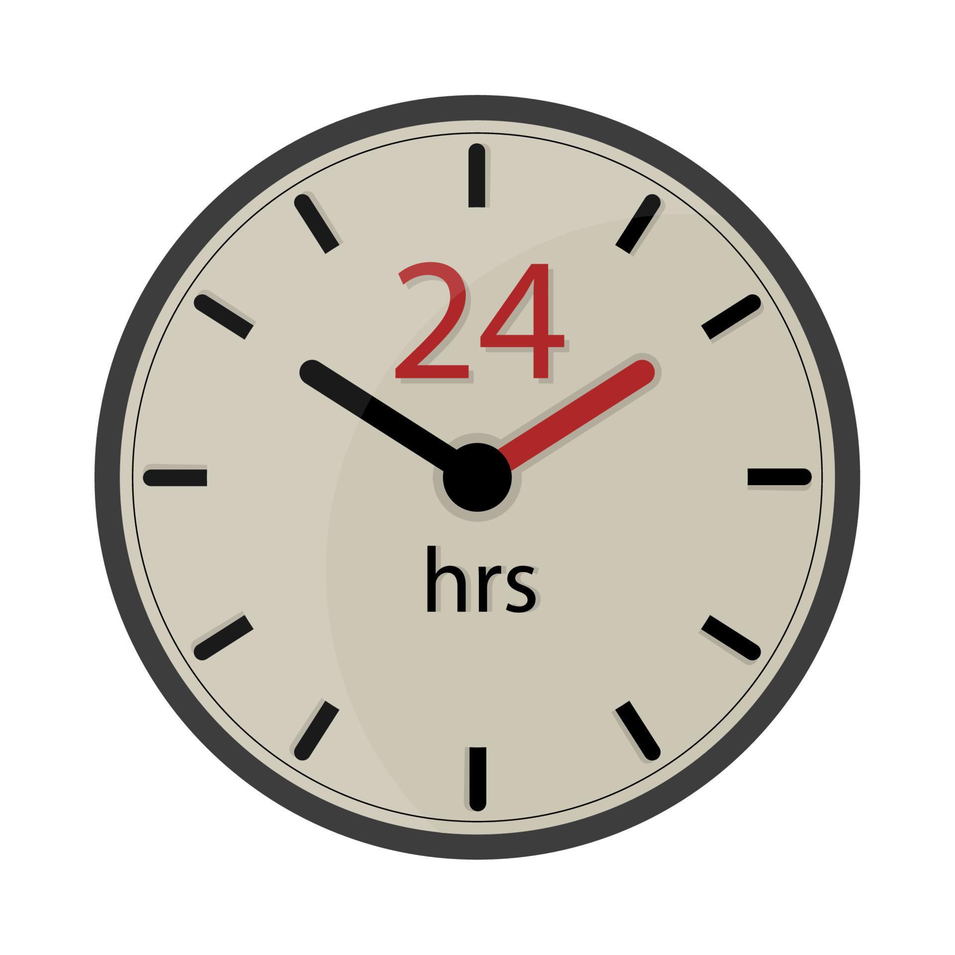 Clock Time 24 Hours 10967865 Vector Art At Vecteezy clock-time-24-hours-10967865-vector-art-at-vecteezy