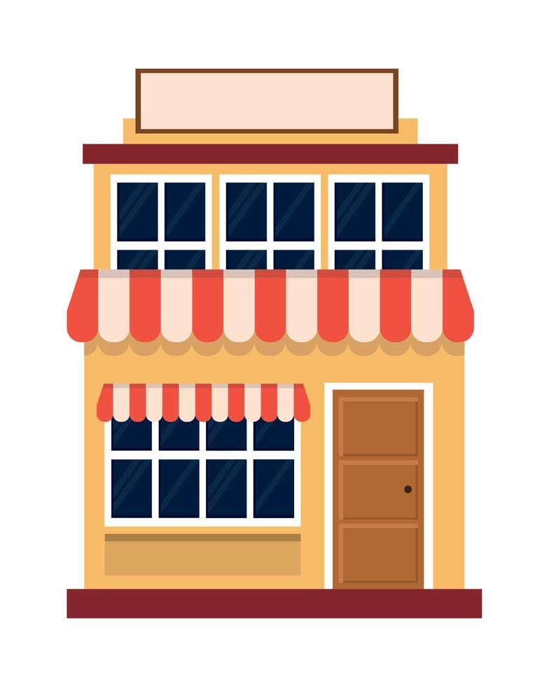 store commerce building vector