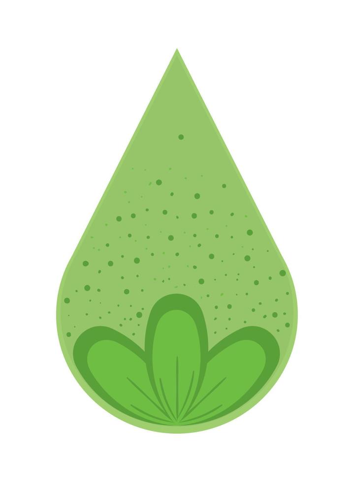 eco friendly drop vector