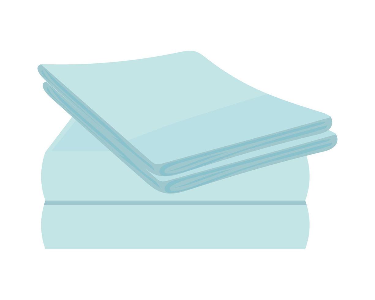 folded blankets icon vector
