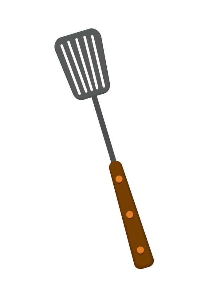 utensilio de cocina espátula vector