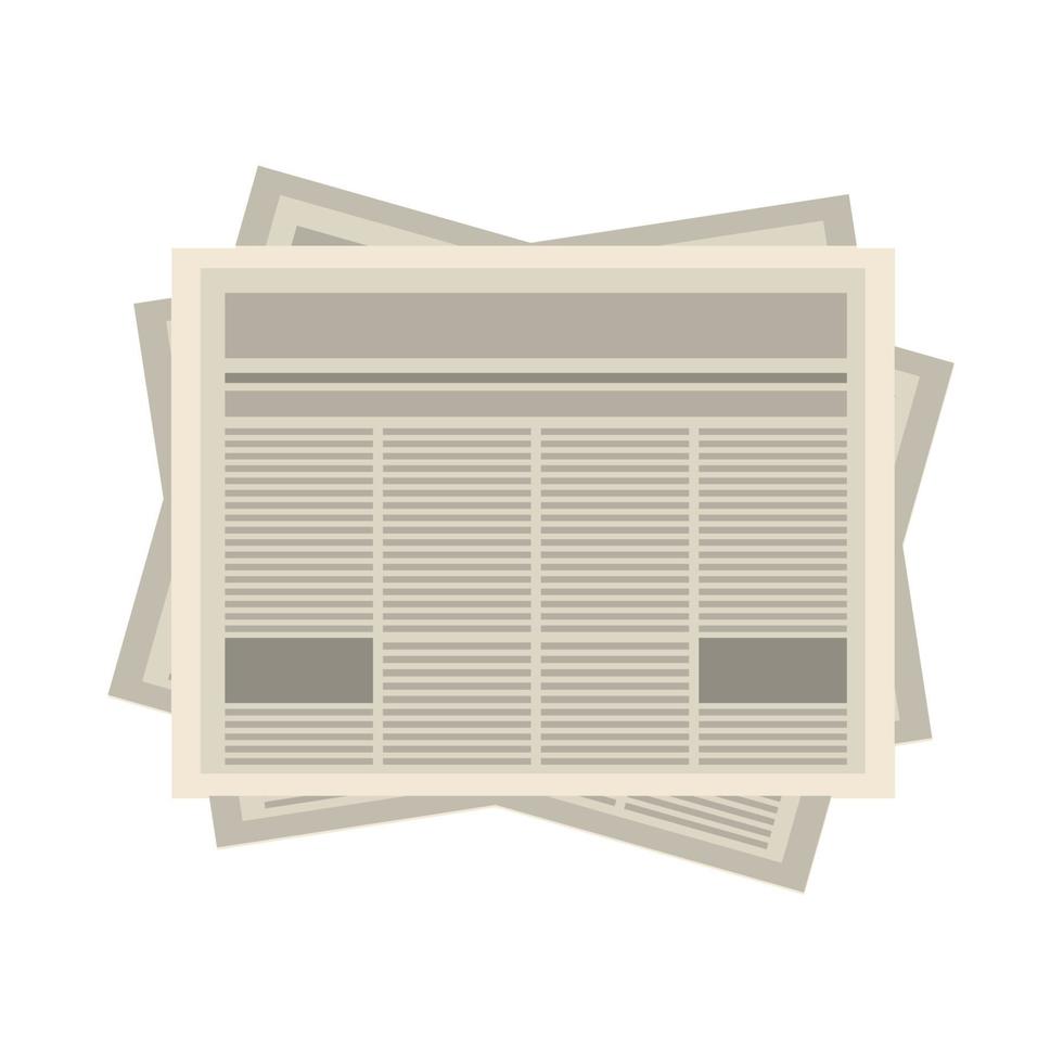 Newspaper media information vector