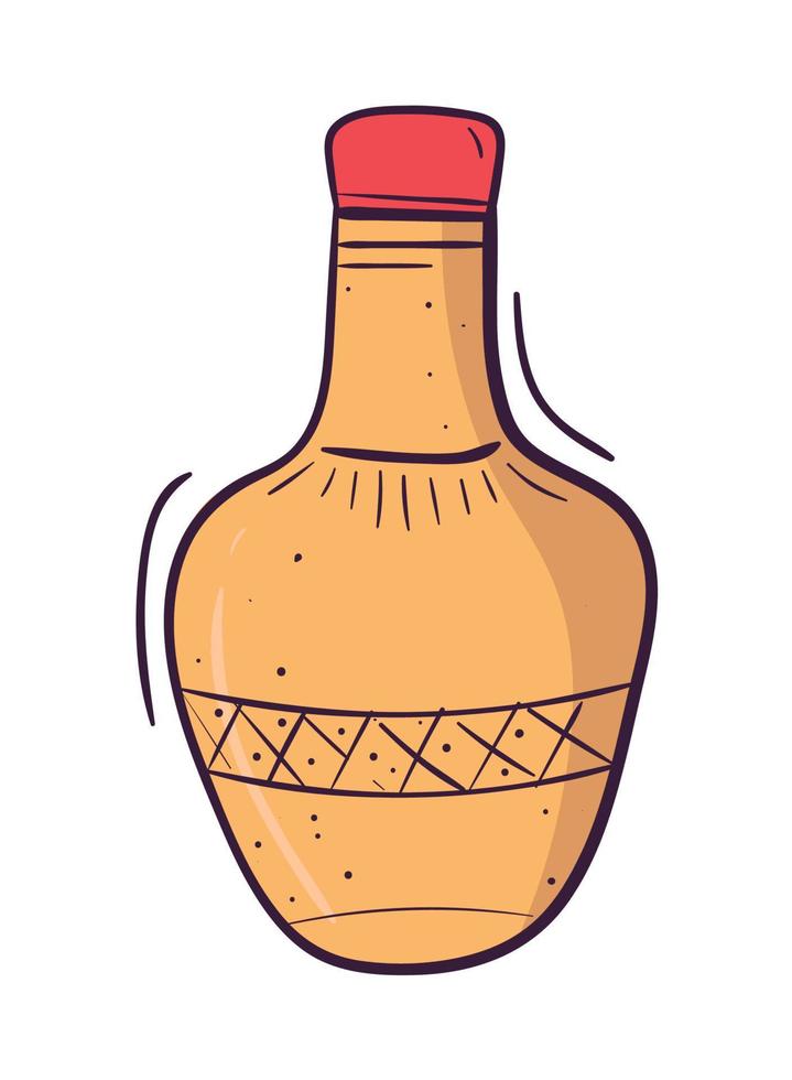 icono de botella de bebida vector