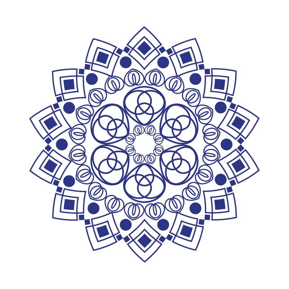 mandala ethnic layout vector