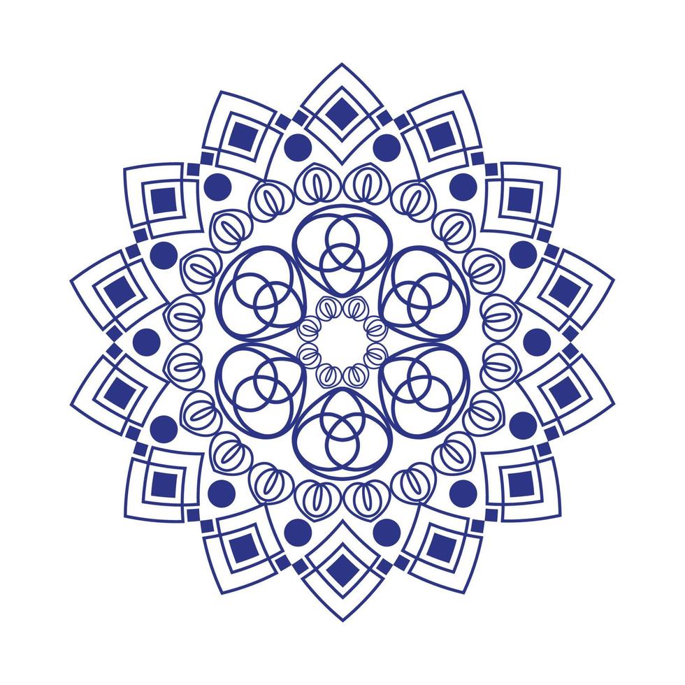 mandala ethnic layout vector