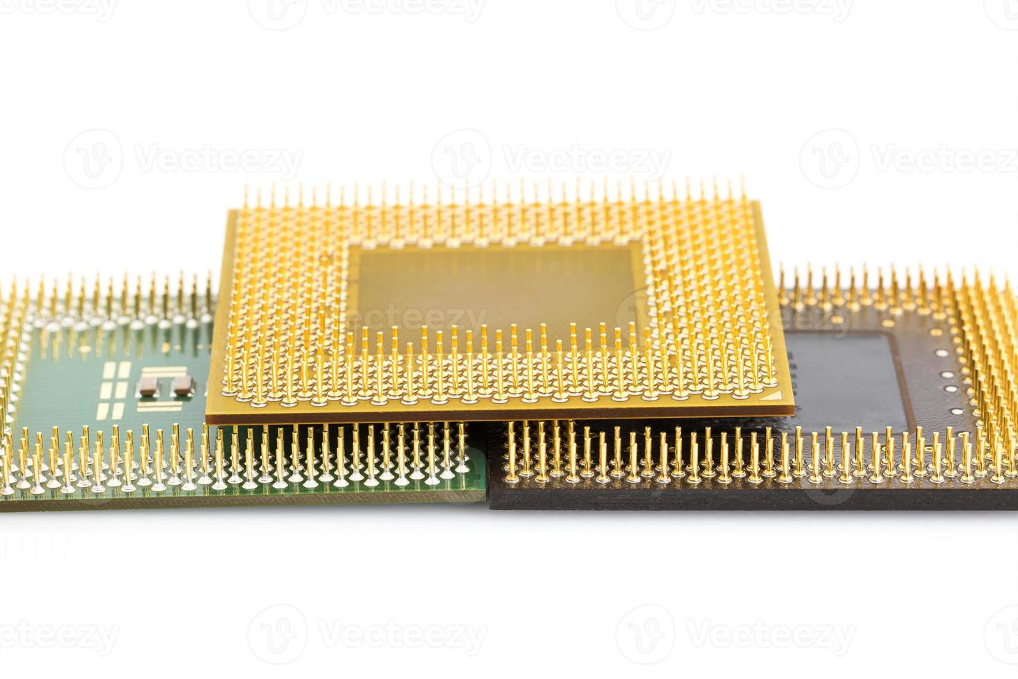 Central processing unit or Computer chip photo