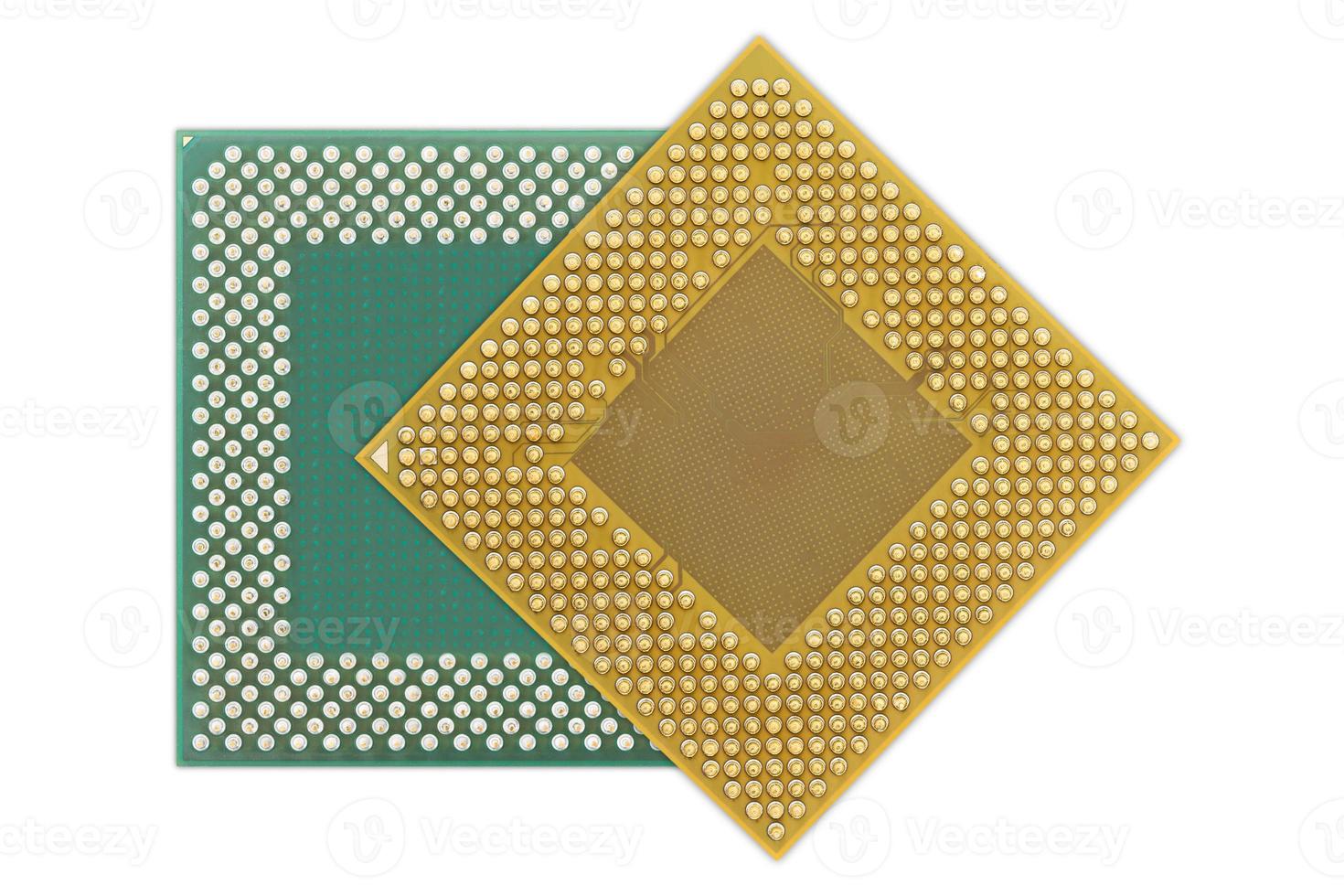 Central processing unit or Computer chip photo