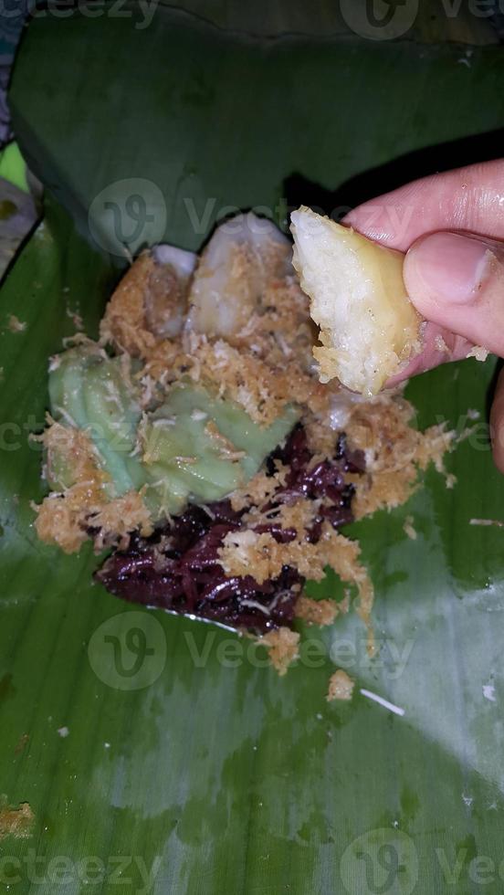 Indonesian traditional food. photo