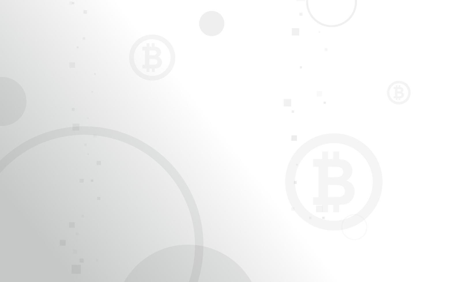 Bitcoin crypto currency illustration vector for page, logo, card, banner, web and printing.