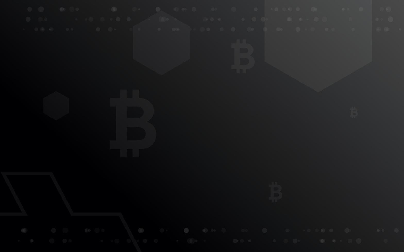 Light green background, Bitcoin crypto currency illustration vector for page, logo, card, banner, web and printing.