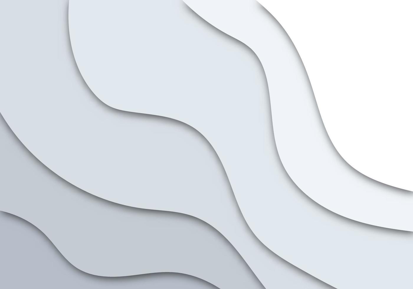 3D Abstract Background with Light Paper Cut Shapes Background for Flyer, Banner, Presentation and Poster vector