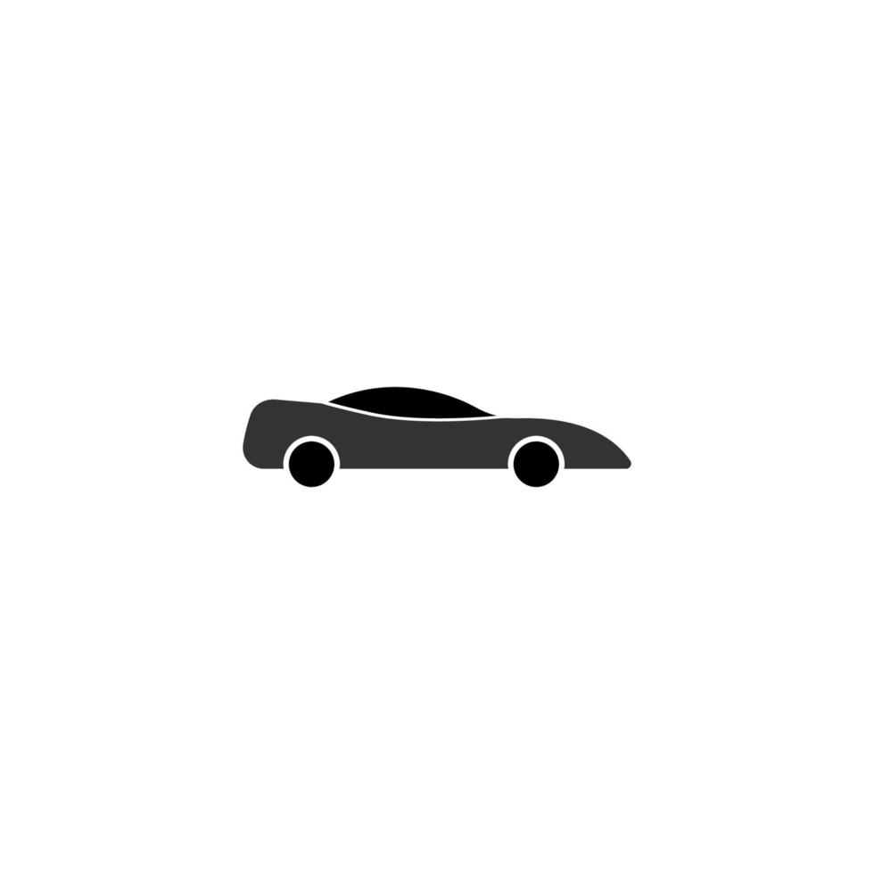 Ilustración de vector de logotipo de coche