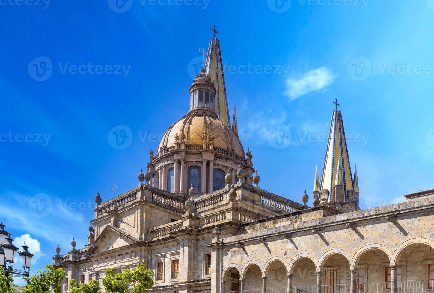 Mexico, Guadalajara Cathedral Basilica in historic center near Plaza de Armas and Liberation Square photo