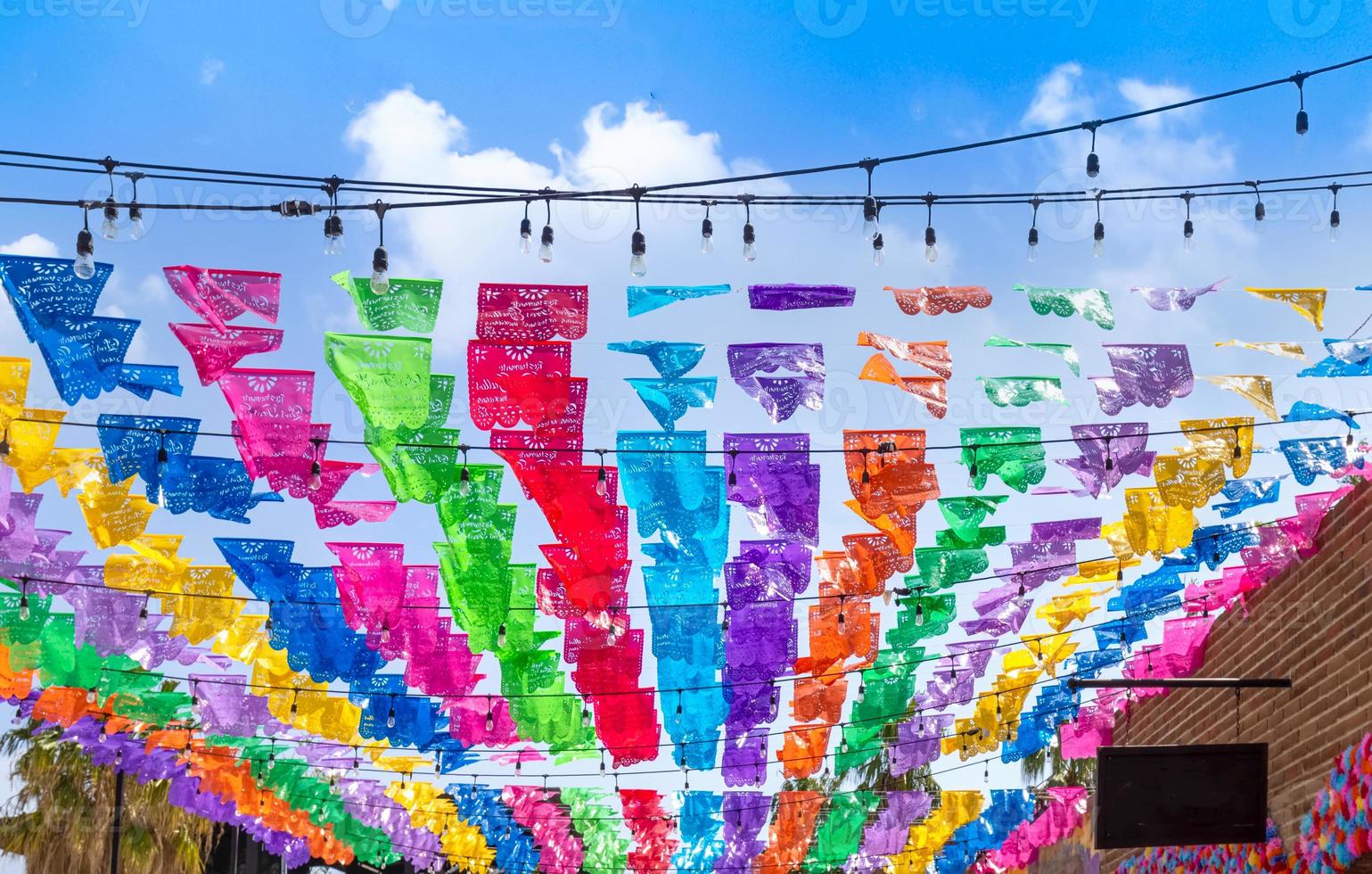 Mexico, colonial streets and colorful architecture of San Jose del Cabo in historic center photo