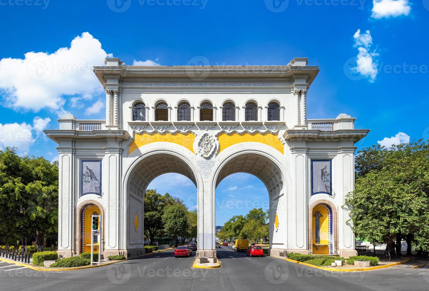 Mexico Guadalajara monument Arches of Guadalajara Arcos Vallarta near historic city centre photo