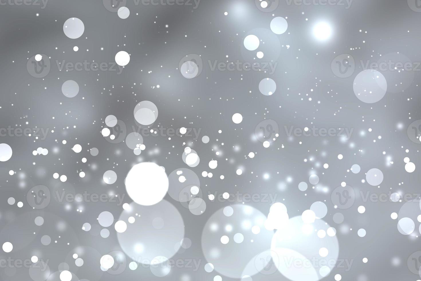 Beautiful bokeh christmas winter blurred background. New year Winter art design, beautiful bokeh circles, copy space, banner format. photo