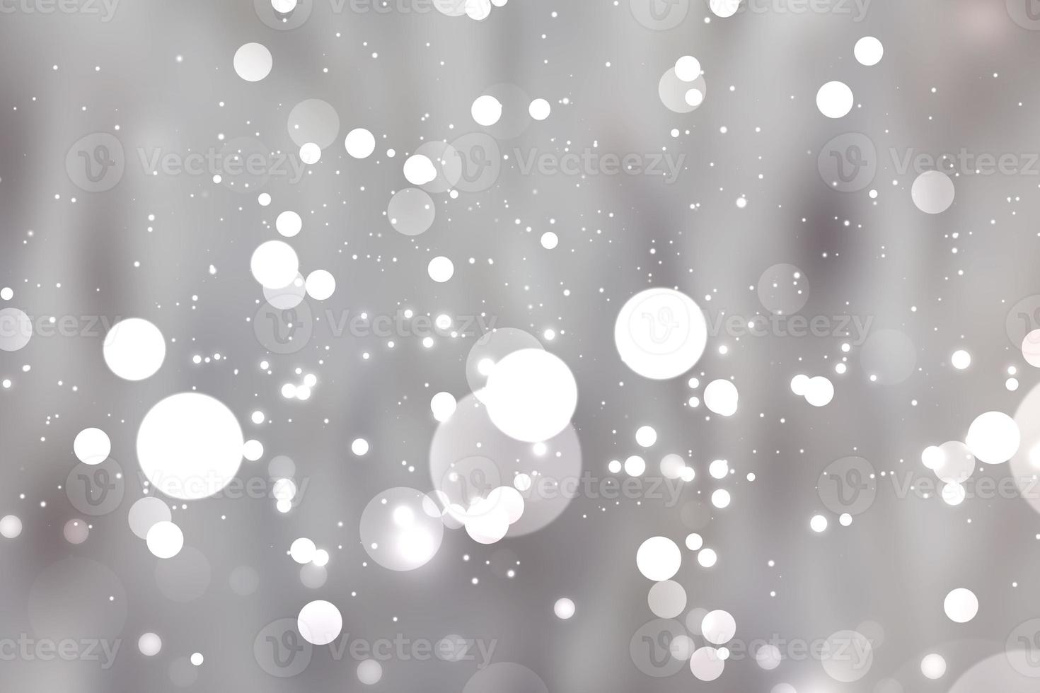 Beautiful bokeh christmas winter blurred background. New year Winter art design, beautiful bokeh circles, copy space, banner format. photo