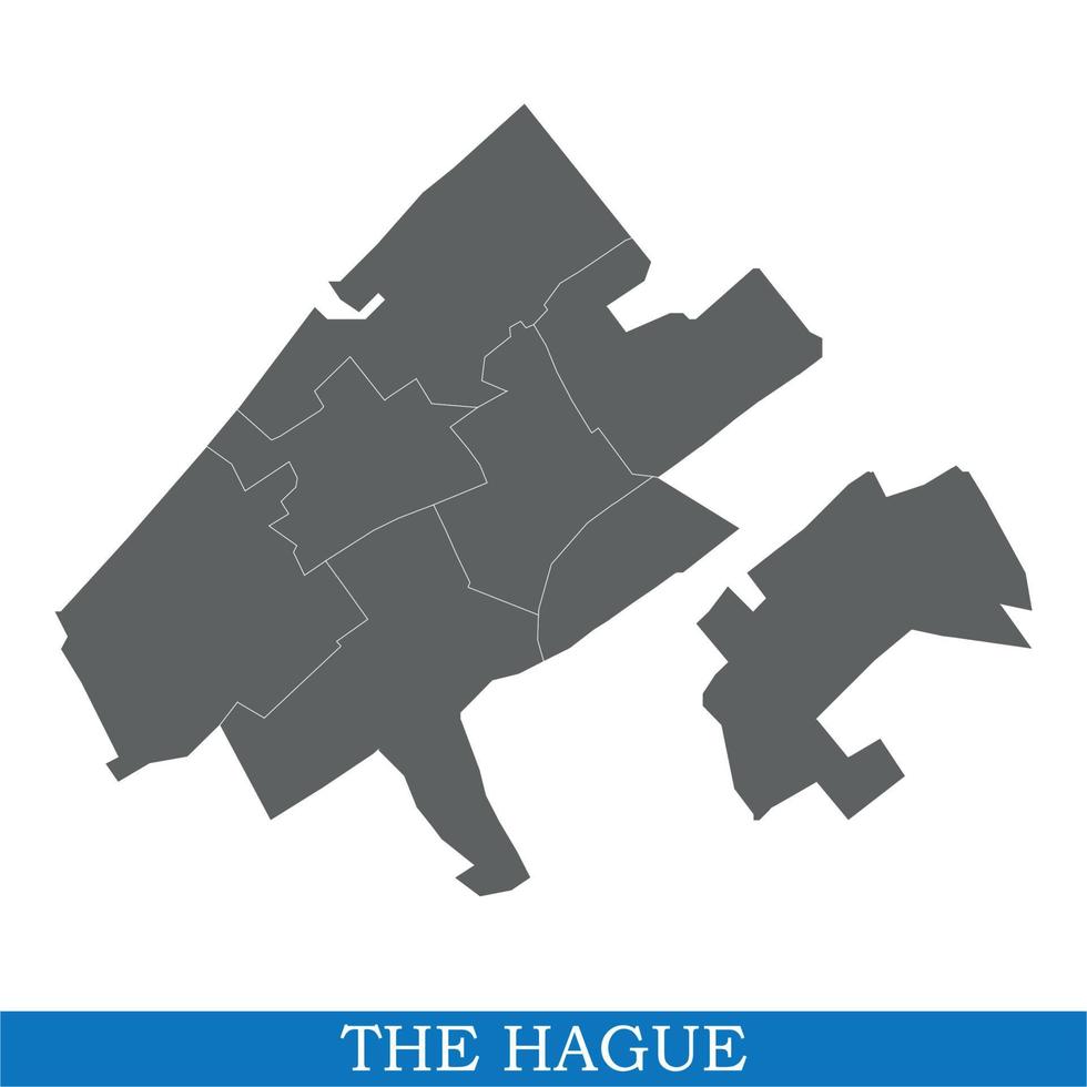 map is a city of Netherlands vector