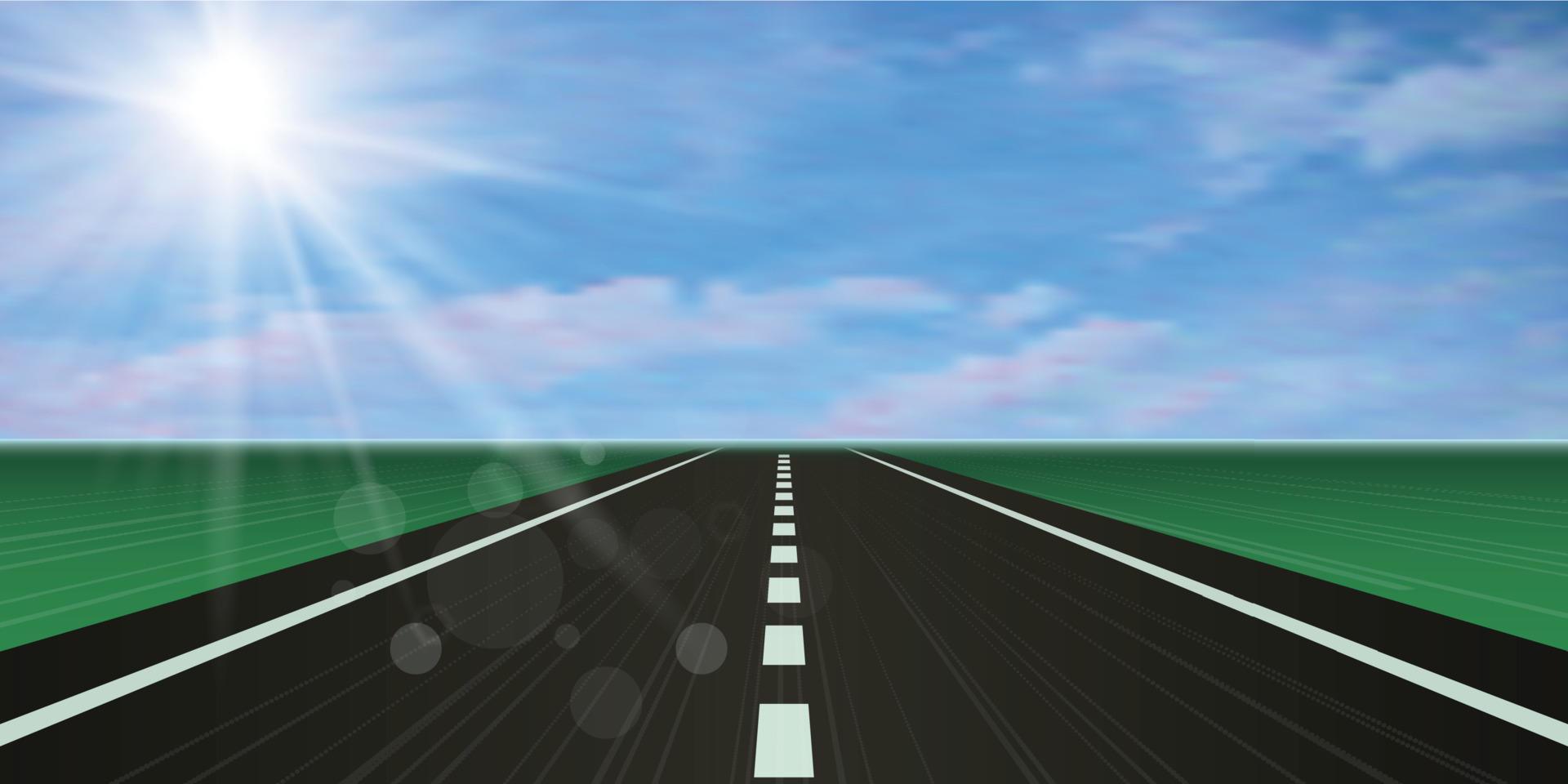 pista de carreras ilustración vectorial vector