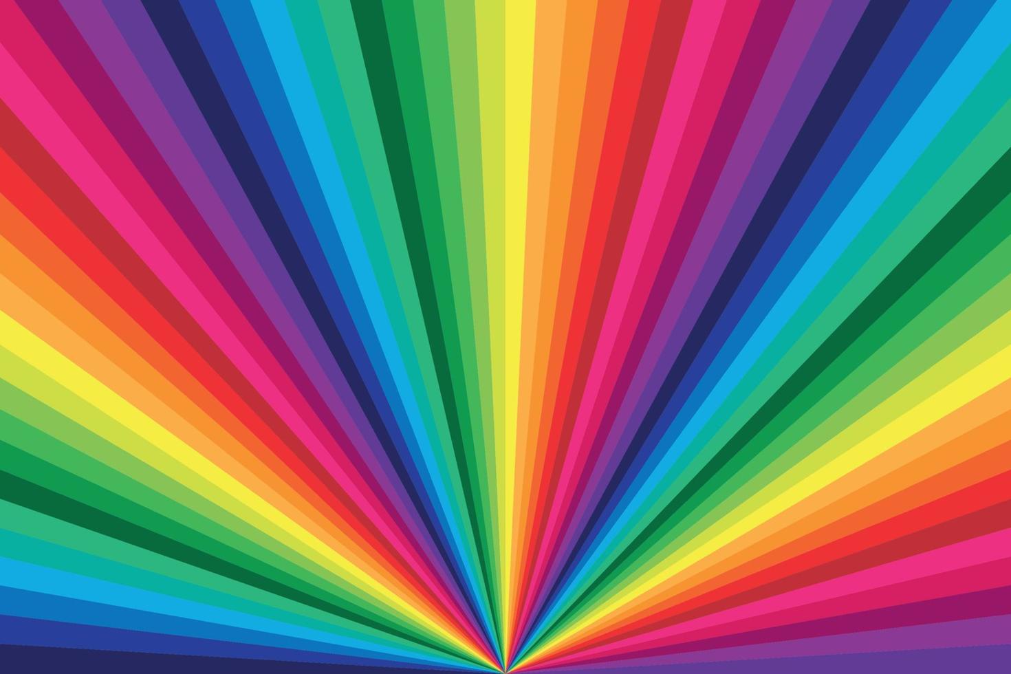 Rainbow Colored Background vector