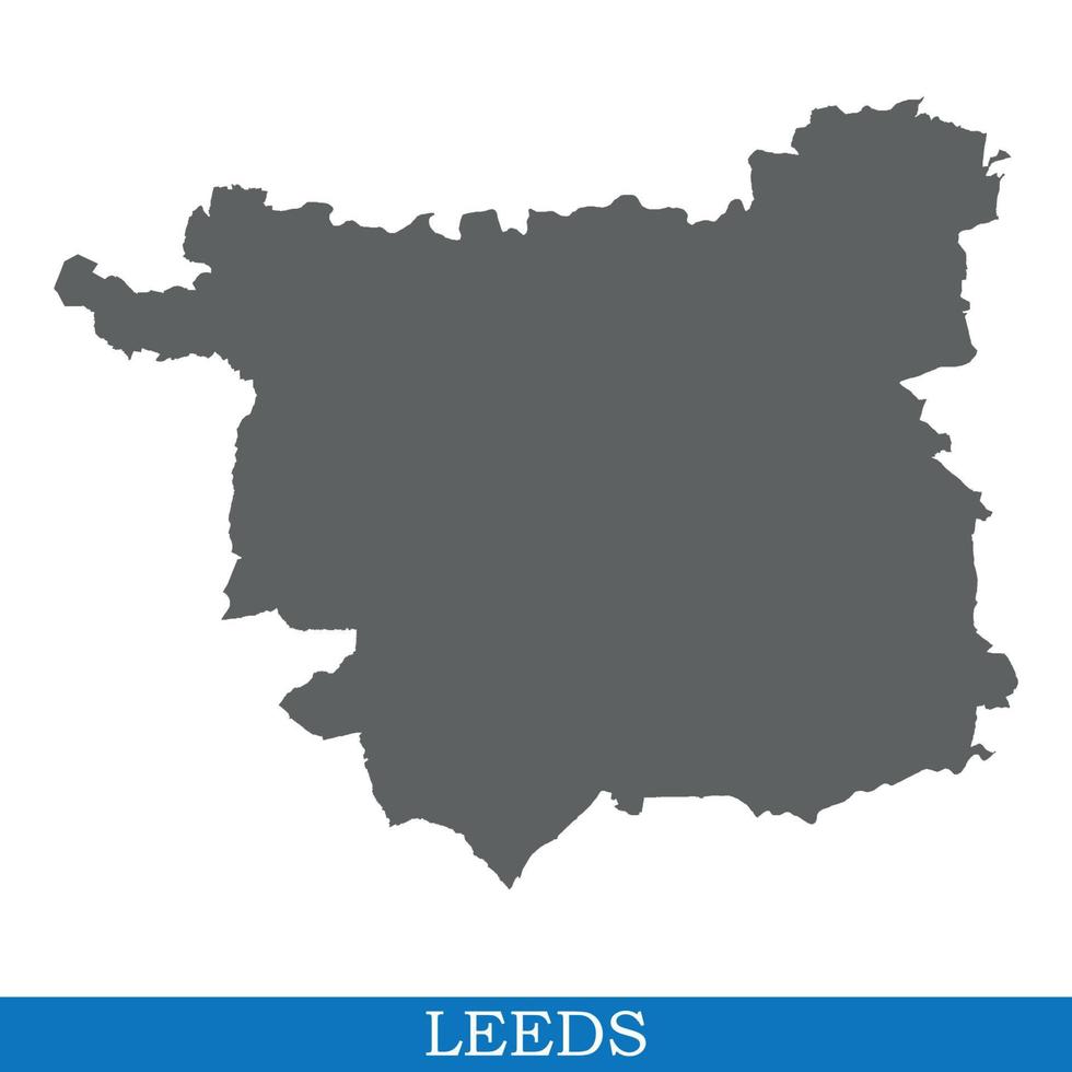 High Quality map ofcity in United Kingdom vector