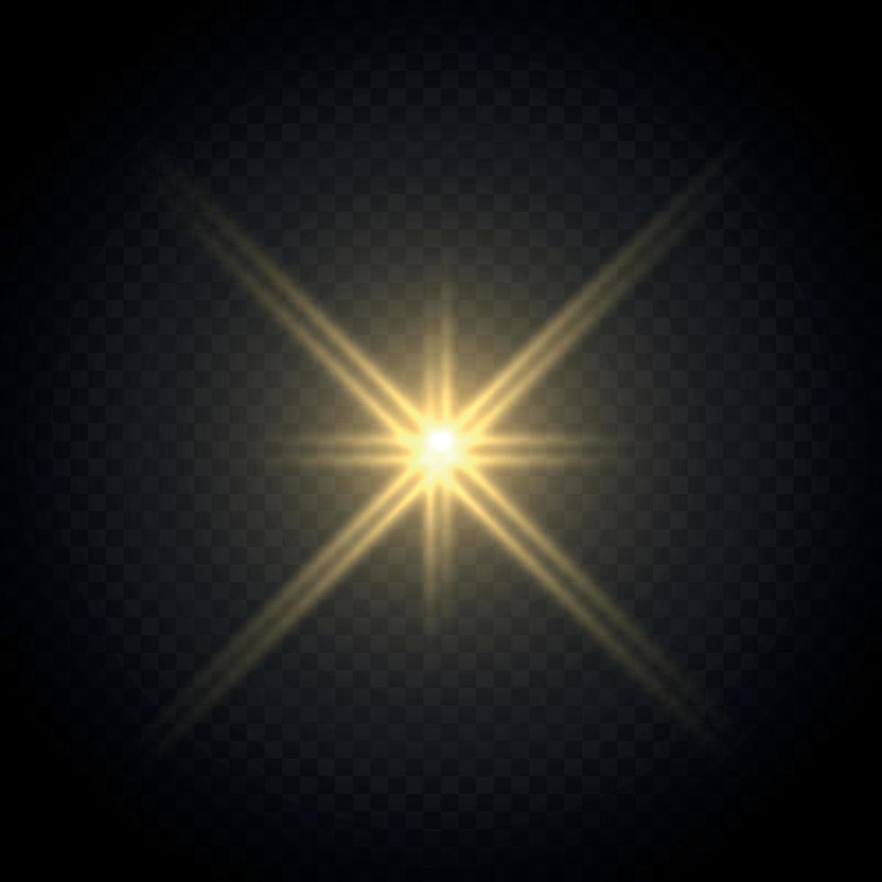 lense flare light effect vector