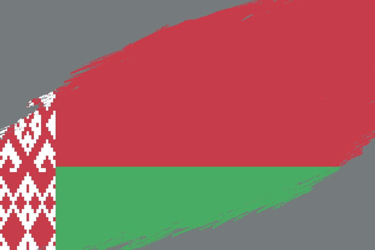 Grunge styled flag vector