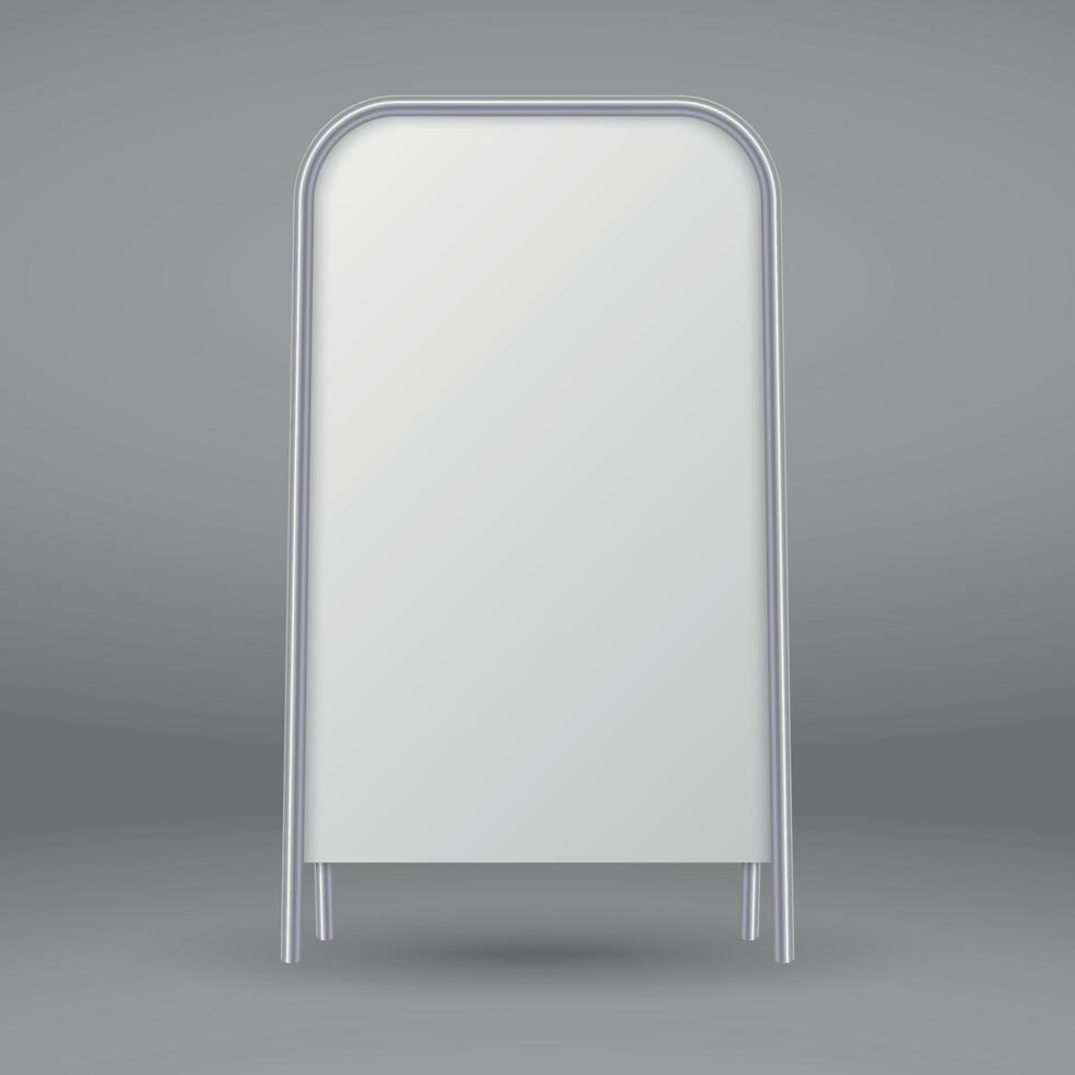 street sandwich board vector