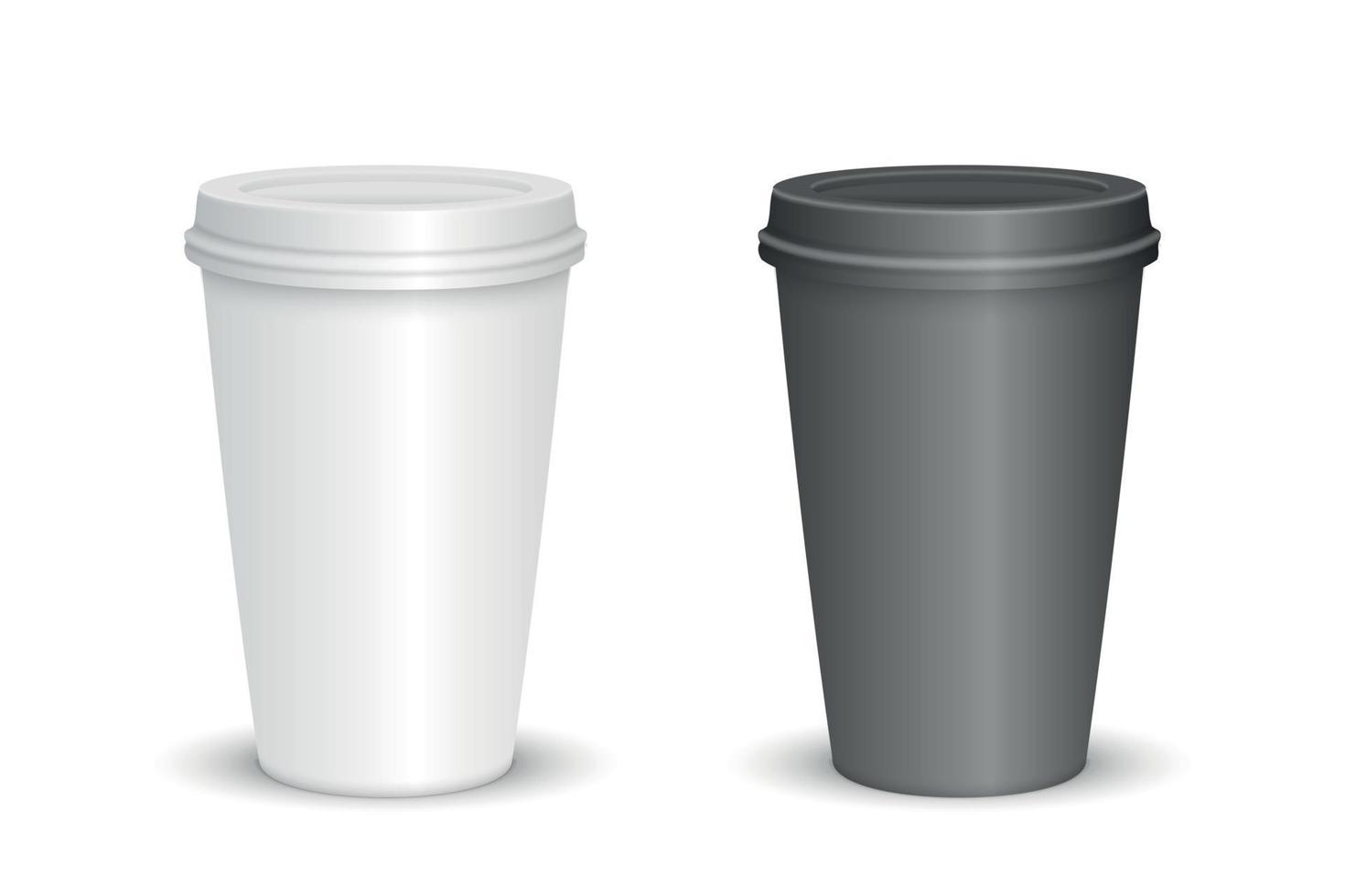 blank coffee cup vector