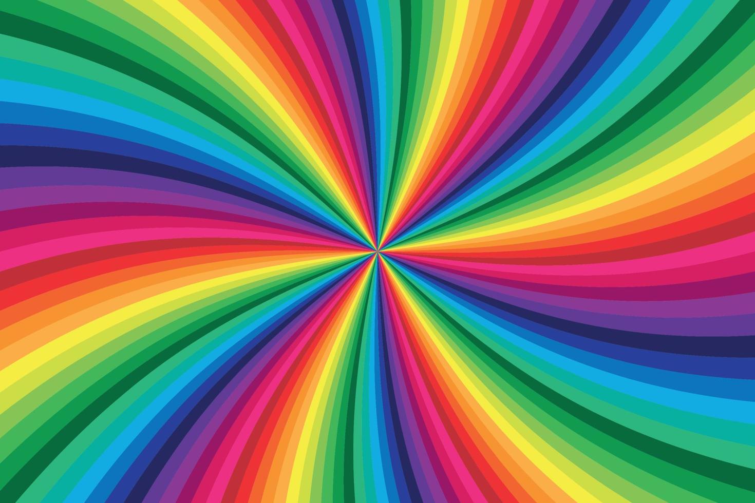 Rainbow Colored Background vector