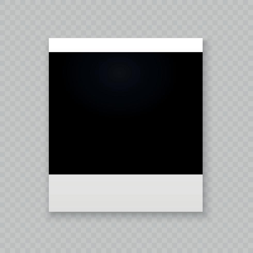 Photo frame for internet sharing. vector