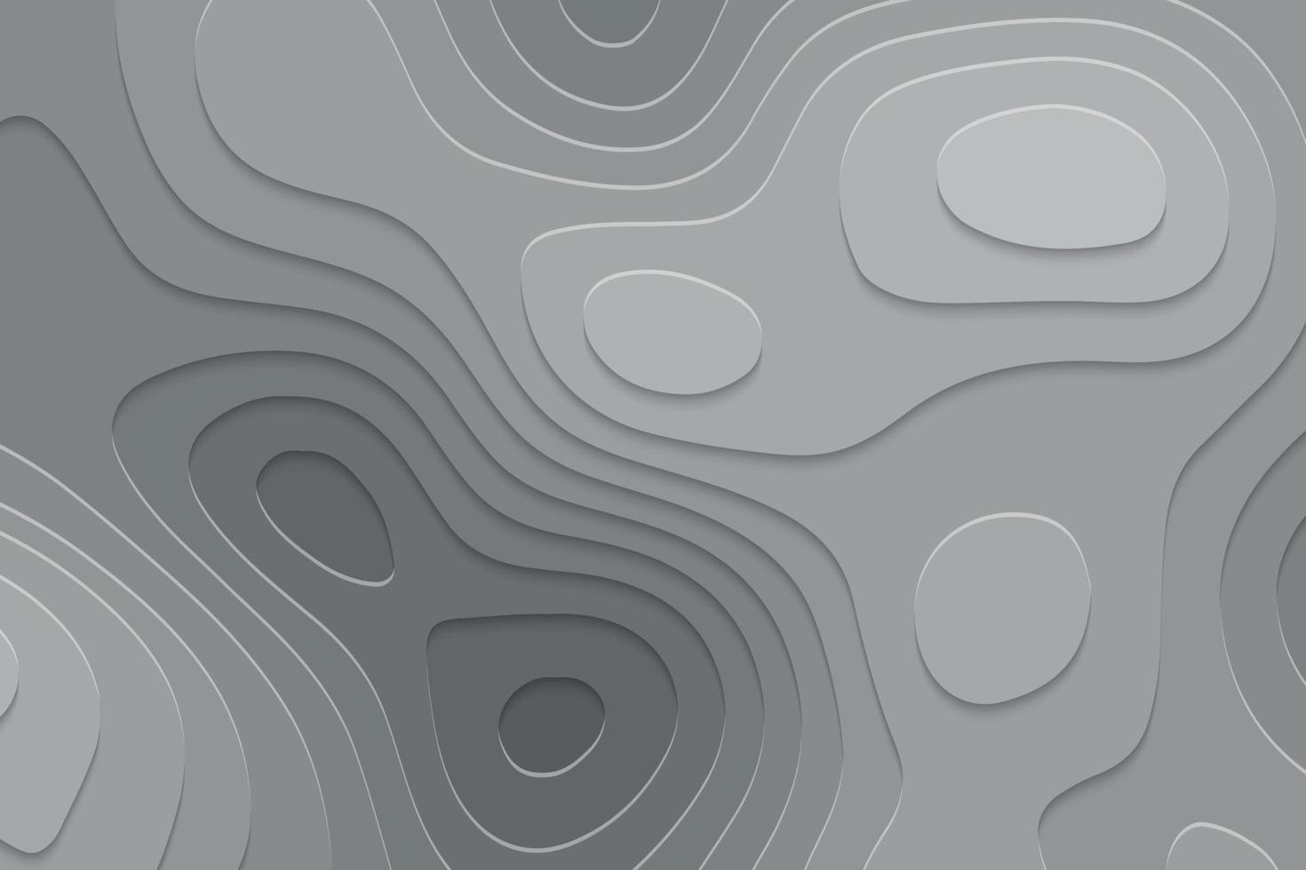 Geometric paper cut background vector
