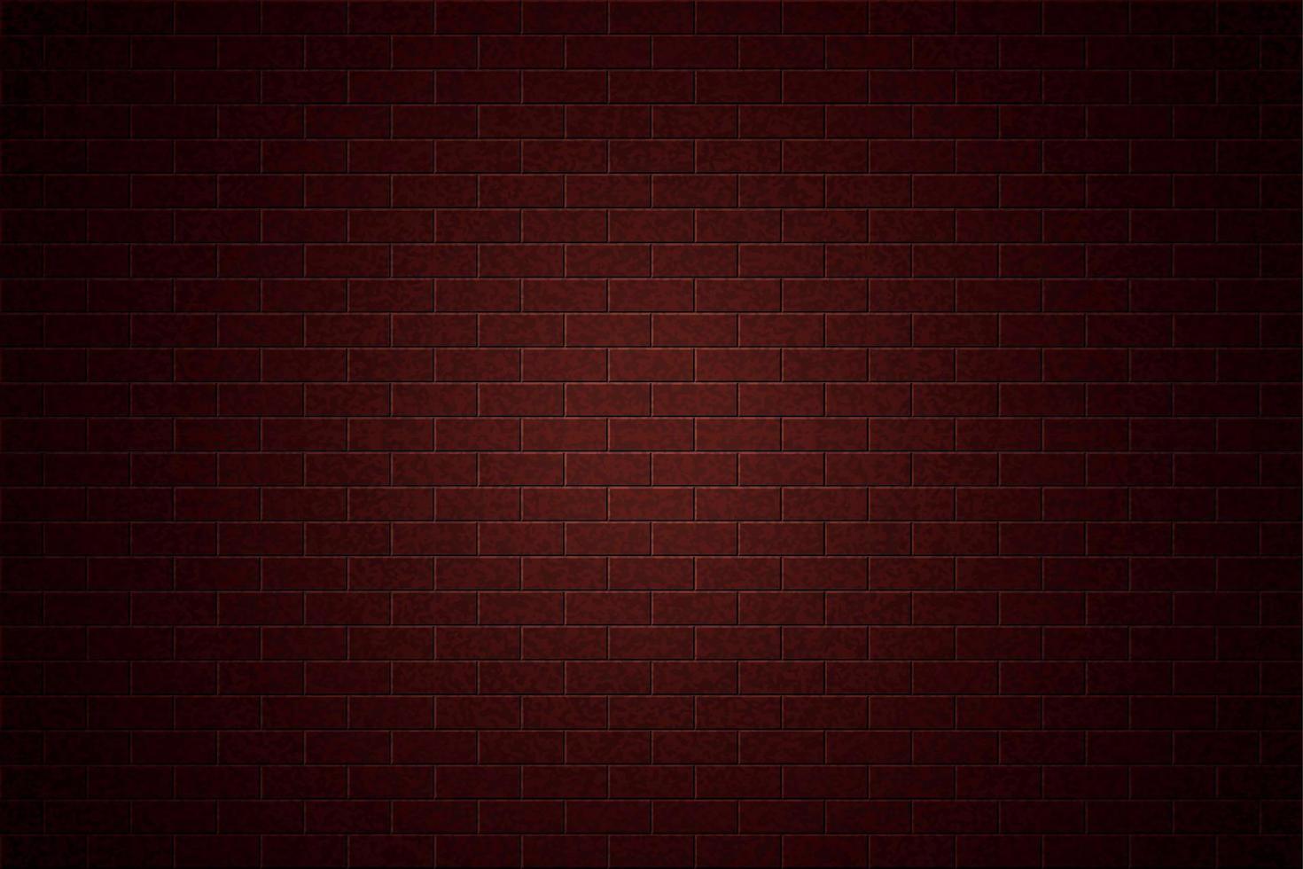 Brick Black Wall Texture Background. Dark Brickwork Pattern. Block