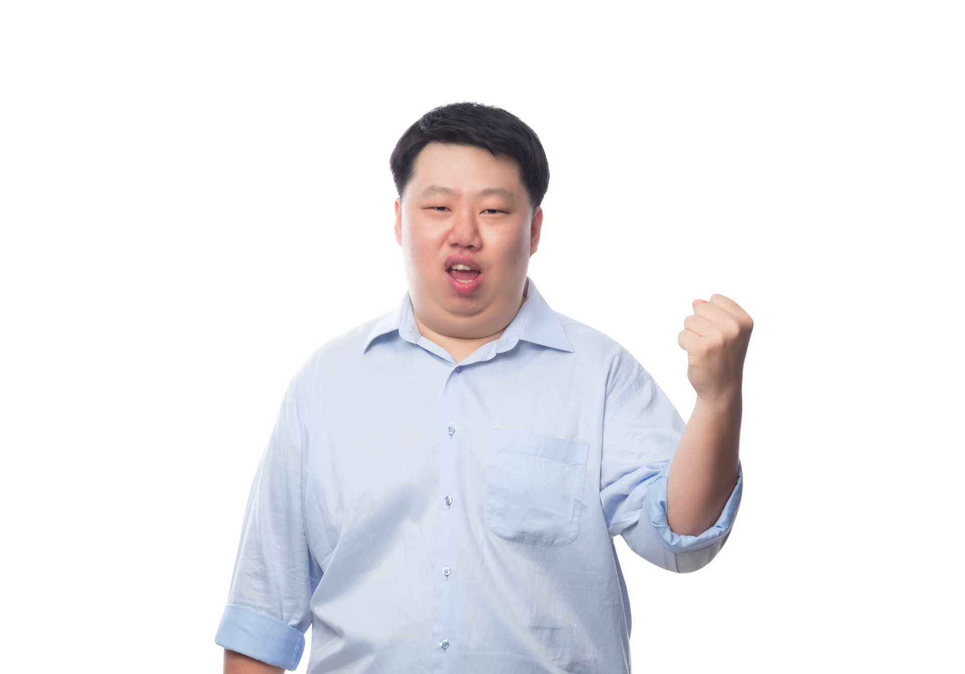 Asian business fat man, Png file 10973861 PNG