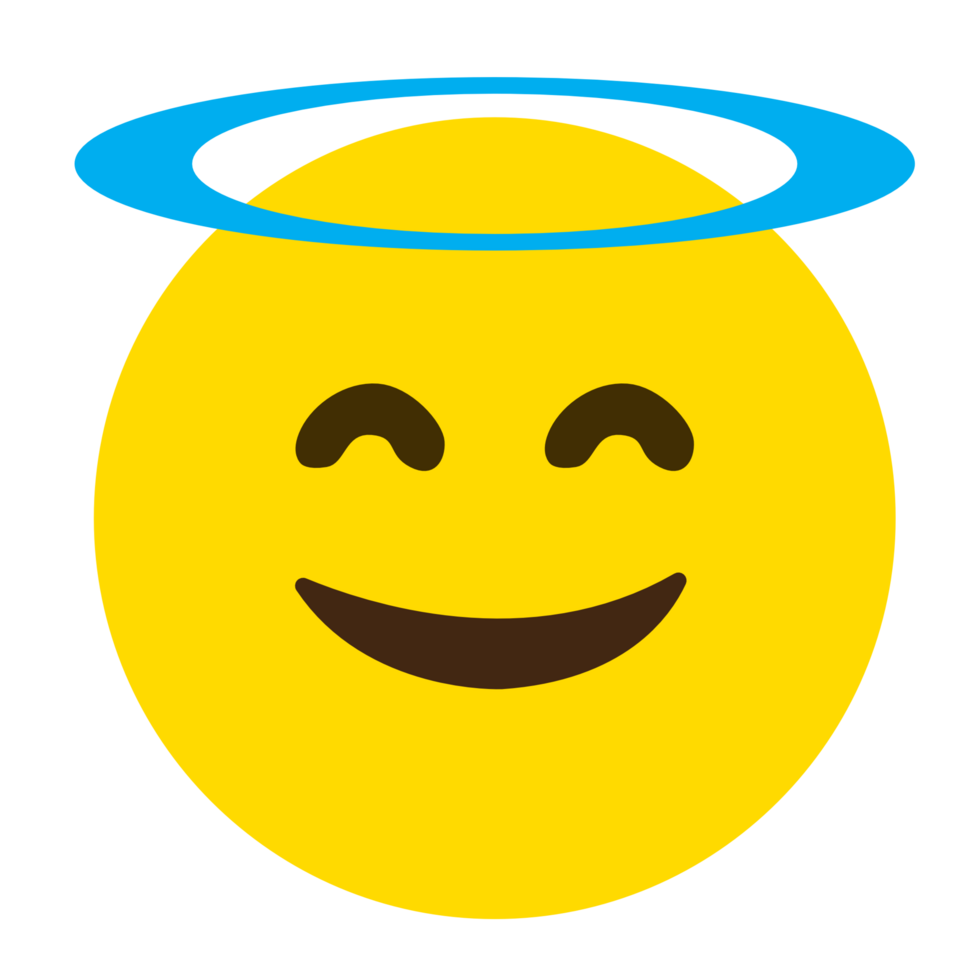 gelbes kreisgesicht emoji drückt gefühle aus. png